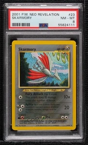 Skarmory Pokemon Neo Revelation PSA 8 2001 2f4 - Picture 1 of 3