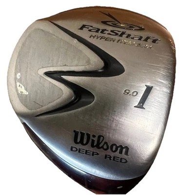 Wilson Titanium Deep Red Fat Shaft 305cc Driver 9.0 Grafalloy ProLite S Flex RH - Image 1 of 4