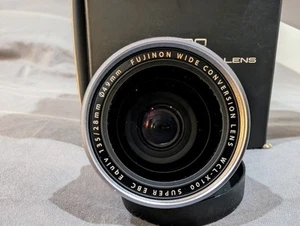 Fuji WCL-X100 Wide Lens Conversion Lens for X100 - Picture 1 of 10