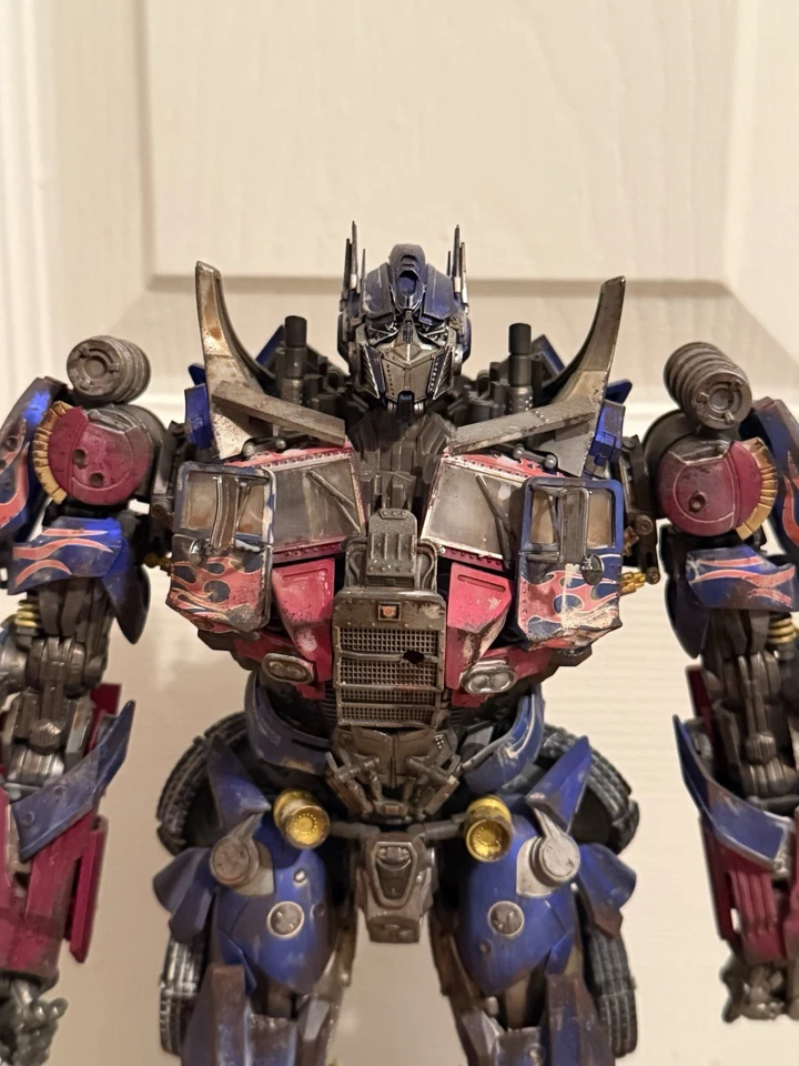 Threezero KO Transformers evasion Prime dino model shop  Kit And Repaint - Image 1 of 4