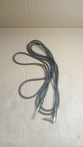 VisioSound Gitarrenkabel 6,35 mm 1/4" Mono-Klinke auf abgewinkeltes Klinken-/Instrumentenkabel - Bild 1 von 2