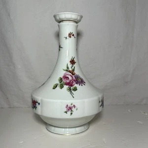 Atq Haviland Limoges France Porcelain CHANTILLY 8 1/2"h Barber Bottle Decanter - Picture 1 of 16