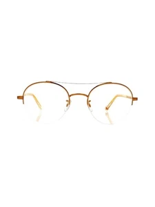 Garret Leight Manchester Brille Farbe Gold RG-NU 48/20 - Picture 1 of 2