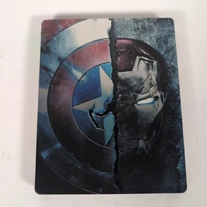 Captain America Civil War Steelbook Edition Blu Ray Movie Region Free - Picture 1 of 5