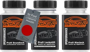 Vernice per Auto Kit Stilo Di Ritocco per Ford LTSEWTA / PN4JG0 Fantastic Red TC - Foto 1 di 12