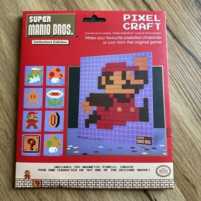 SUPER MARIO BROS. - PIXEL CRAFT - Collectors Edition - Magnete - Nintendo - NEU - Bild 1 von 2