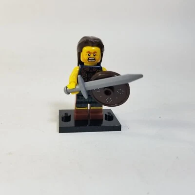 Lego Highland Battler Minifigure Collectible Series 6 CMF Complete Sword Shield - Image 1 of 4