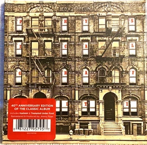 LED ZEPPELIN Physical Graffiti 2CD Deluxe Edition Remastered mit Hype Sticker - Bild 1 von 4