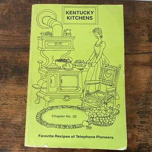 1985 Kentucky Kitchens Telephone Pioneers Of America Cookbook Chapter No. 32 - Picture 1 of 14