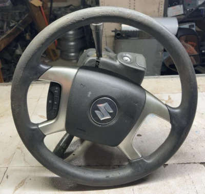 Grand Vitara XL-7 2007-2009 columna de dirección cambio de piso con llave (sin bolsa) Foto 1 de 4