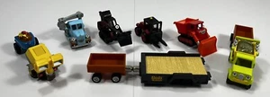 Bob The Builder Diecast & Plastic Construction Vehicles Cars Lot of 10 Vintage - Picture 1 of 11