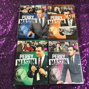 PERRY MASON: SEASON 1.1, 1.2, 2.1, 3.1 (Raymond Burr) [DVD] - FREE SHIP! - Imagen 1 de 2