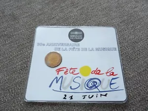 France 2011 year coin card BU 2 euro 30th anniversary of the Day of Music - Picture 1 of 7