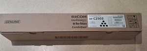 SEALED NEW Genuine RICOH Laser Printer/Copier Toner Black C2503 - Photo 1/3