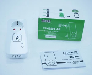 Zeitschaltuhr Steckdose Smart Socket GSM/2G+4G Steckdose Ohne WLAN (Benötigt SIM - Bild 1 von 2