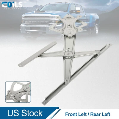 For 2015-2021 Toyota Tacoma Rear Left Driver Side Window Regulator without Motor - Image 1 of 4