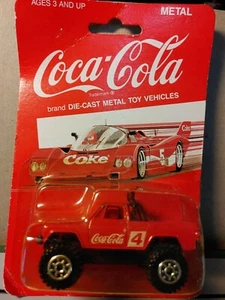 Hartoy Coca-Cola 1988 rojo personalizado Chevy pick juguete de metal fundido a presión - sellado de fábrica  - Imagen 1 de 6