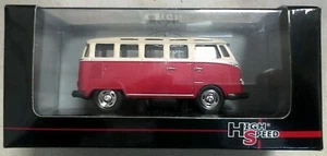 HIGH SPEED 1:43 DIE CAST METAL - FURGONE VOLKSWAGEN SAMBA BUS (T1) ART 43KFB12S - Imagen 1 de 2