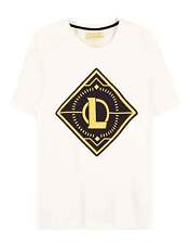 League Of Legends T Shirt Gold Logo new Official Mens White