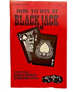 How to Win at Blackjack by Charles Einstein 1975 Gambler's Book Club edition - Imagen 1 de 2