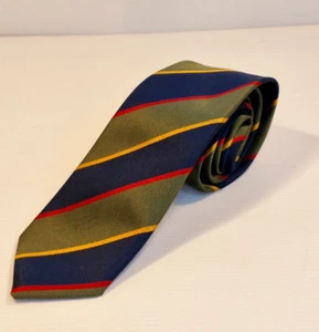 Doghouse Vintage Stiped Polyester Necktie Business Formal Tie - Picture 1 of 5