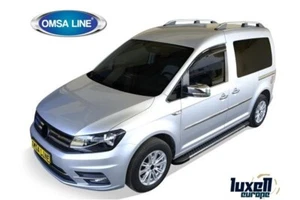 Silver Aluminum Roof Rack Rails Side Bars For CADDY MK3 MK4 2003-2020 SWB - Picture 1 of 7