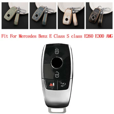 Llavero TPU Suave Mando a Distancia Coche para Mercedes Benz Clase E Clase S E260 E300 AMG Foto 1 de 4