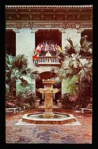 Postcard Pan American Union Building Patio Washington DC - Picture 1 of 2