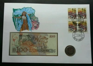 [SJ] Brazil Traditional Samba Dance 1991 Costume FDC (banknote coin cover) - Picture 1 of 5