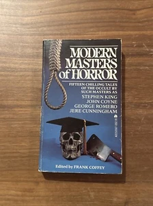 Modern Masters of Horror Frank Coffey Ace 1982 Anthology Stephen King Horror PB - Picture 1 of 7