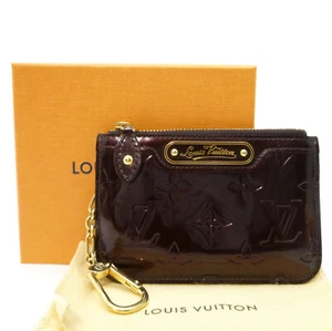 Auth LOUIS VUITTON Pochette Cles Vernis Amarante Key M93557 Amarante #36635808 - Picture 1 of 17