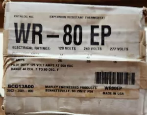 NEW WR-80 EP Explosion Resistant Thermostat 40-90°F Range - Picture 1 of 1