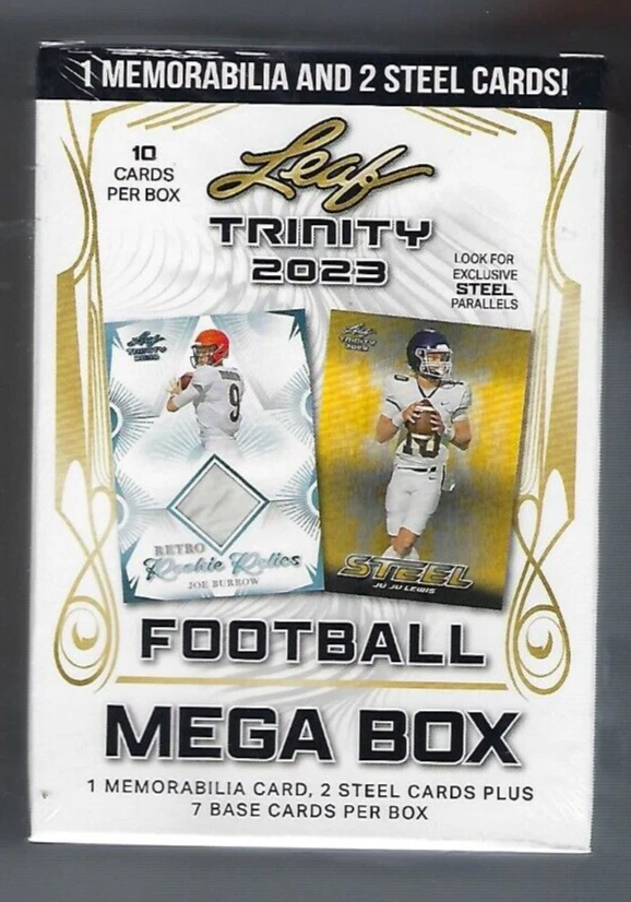 2023 Leaf Trinity Football Factory Sealed Mega Box - Image 1 of 1