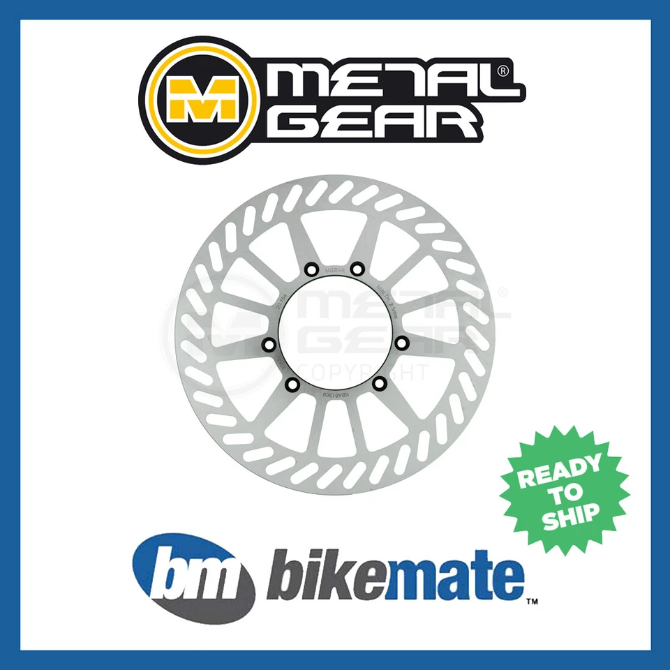 Disco de freno delantero izquierdo MetalGear para Yamaha YZ 250 1990 1991 Foto 1 de 1