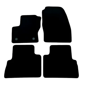 Car Floor Mats For Ford C-Max Velour Waterproof Black Carpet Rugs Auto Liners - Bild 1 von 13