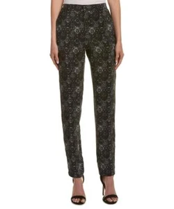 Nanette Lepore Silk Jogger Pants Black Silk Casual Dress Pants Sz 4 NWT $298 - Picture 1 of 4