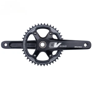 Gravel Bike Crankset 10/11 Speed 170mm 42T Chainring Hollow Integrated Crank - Picture 1 of 24