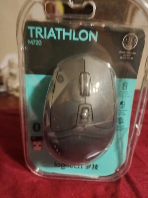 Logitech M720 Triathlon Multi-Device Wireless Mouse 910-004790 NEW - Image 1 of 4