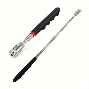 1Pc Portable Magnetic Pick up Tool Extendable Telescopic LED Torch Magnet Rod fo - Picture 1 of 6