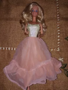 Barbie Peaches'n Cream Fiori Di Pesco 1984 Vintage Mattel Philippines Superstar - Foto 1 di 3