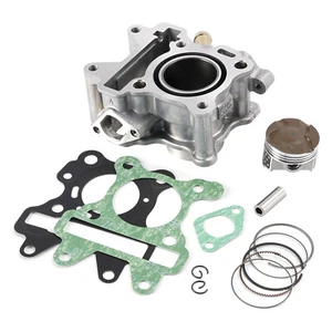 60cc Big Bore Cylinder Rebuild Kit Yamaha YW50F YW50FX Zuma 50F 4T 2012-2019 A3 - Picture 1 of 8