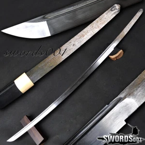 Damasco Hoja Desnuda de Acero Plegada para Espada Katana Samurai Japonesa Real Afilada - Imagen 1 de 12