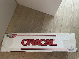 1 Rolle 24 Zoll x 50 Yards Oracal 651 Handwerk Grafik Hobby Schneider Vinyl goldgelb - Bild 1 von 3