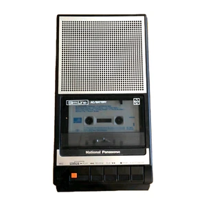 National Panasonic Cassette Player Slimline Portable RQ-2734 Battery + AC Power - Picture 1 of 11