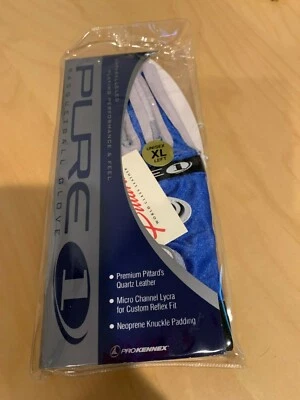 Pro Kennex, Pure 1 Racquetball Glove, Left Hand, XLarge, Blue