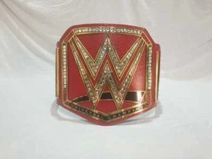 Universal Heavyweighy Wresling Championship Belt Replica Red Strap - Picture 1 of 3