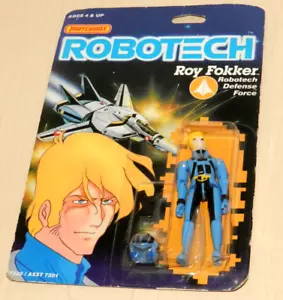 ROBOTECH MATCHBOX 1985 VINTAGE ROY FOKKER 3.75 FIGURE NEW SEALED FIGURE - Picture 1 of 4