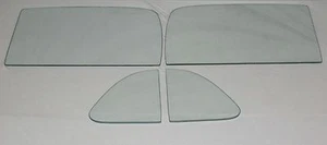 1941 Buick Cadillac Oldsmobile Convertible Vent Door Glasses in Clear - Picture 1 of 1