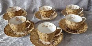 Antique 2222 Pattern Porcelain Cup and Saucer by Hilditch & Hopwood - Picture 1 of 7