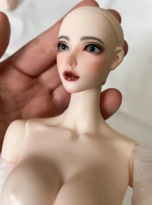 1/4 BJD Doll FL ChicLine Chloe Normal Skin -Free Face Make UP+Free Eyes - Picture 1 of 7